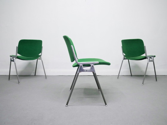 Image 1 of 6x Castelli Chairs Green Giancarlo Piretti