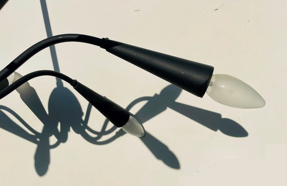 Image 1 of Lampadario vintage a 9 bracci