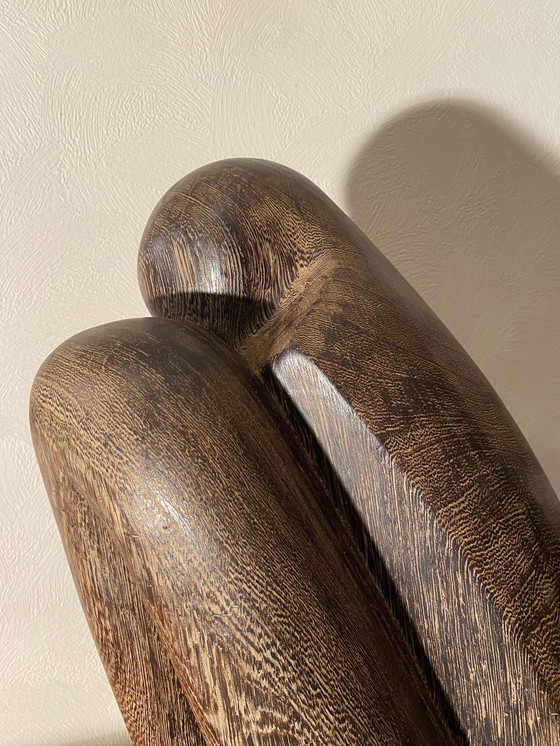 Image 1 of Yoga Sculpture en bois dur