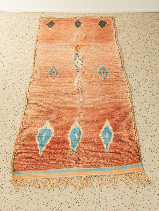 Image 1 of vintage Boujad, berber rug, 130 X 300 cm