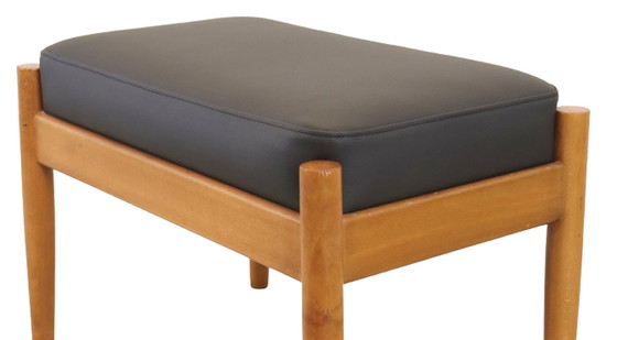 Image 1 of Tabouret danois reupholstered vintage