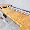 Elliptical dining table