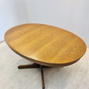 Elliptical dining table