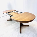 Elliptical dining table