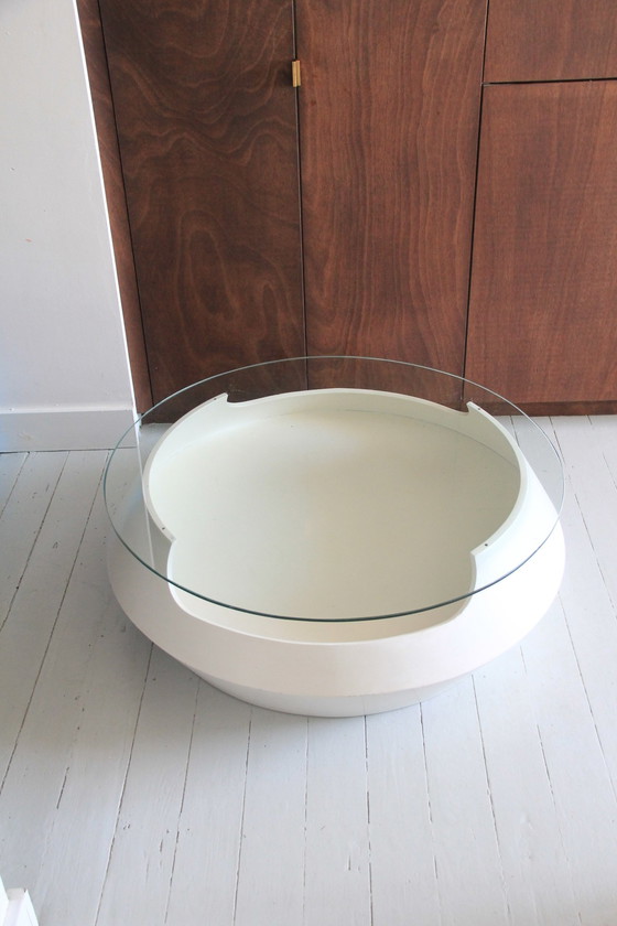 Image 1 of Space Age Glass Table