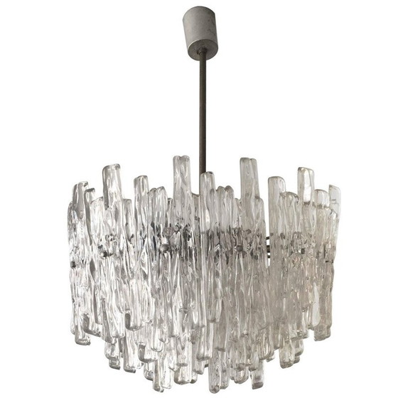 Image 1 of Lampada a sospensione vintage in lucite e metallo, 1960