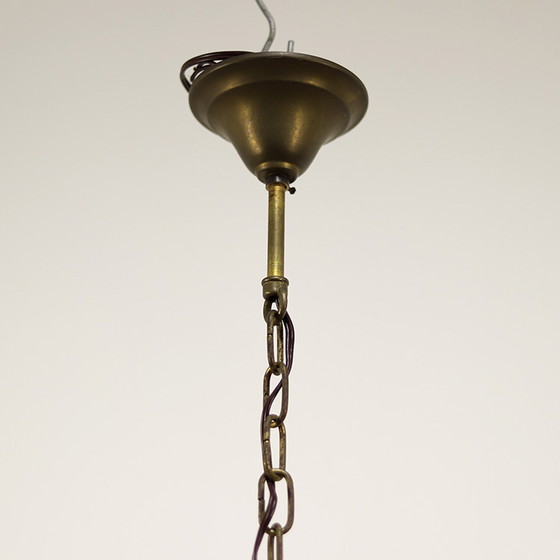 Image 1 of Art Deco Opaline Pendant Lamp