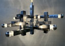 Lampada a sospensione 'metrica' dal design vintage - Sciolari