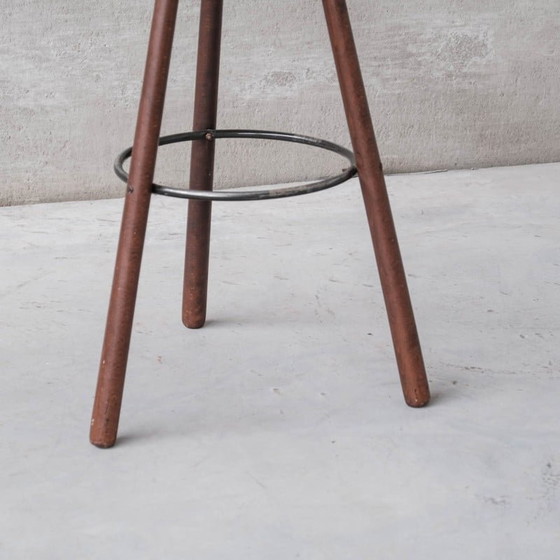 Image 1 of Brutalist mid-century "Marbella" bar stools, Spain 1970s