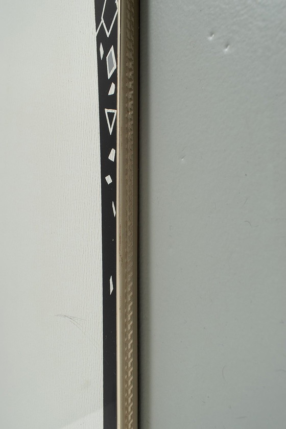 Image 1 of Vintage mirror with mosaic motif