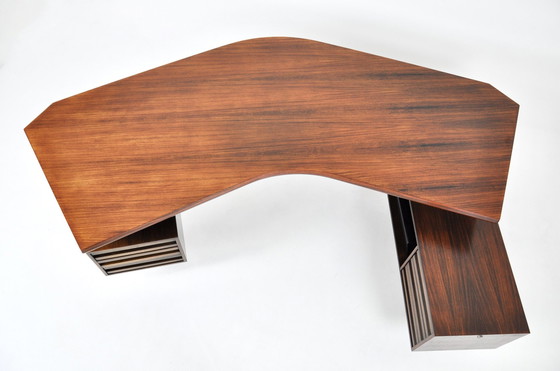 Image 1 of Boomerang Desk By Osvaldo Borsani For Tecno, 1960S