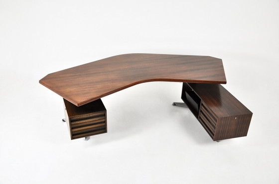 Image 1 of Boomerang Desk By Osvaldo Borsani For Tecno, 1960S