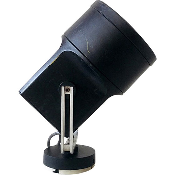 Image 1 of Vintage black adjustable spotlights for Unispot, Denmark 1970