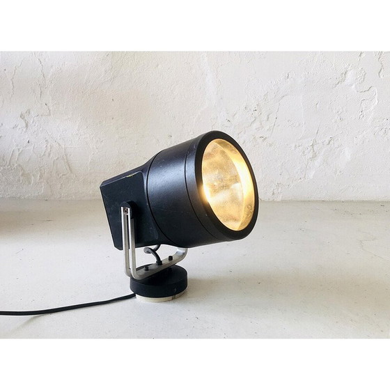 Image 1 of Vintage black adjustable spotlights for Unispot, Denmark 1970