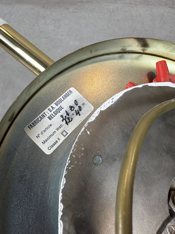 Image 1 of Plafonnier design vintage Boulanger