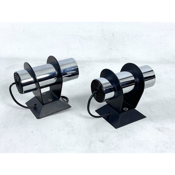 Image 1 of Coppia di lampade da parete vintage Elbow per Targetti, 1970