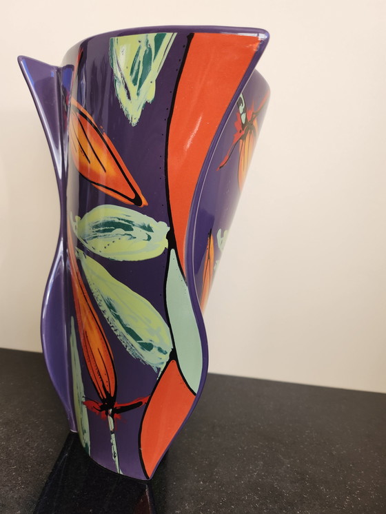 Image 1 of Artists Vase Jan Kamphuis Postmodern