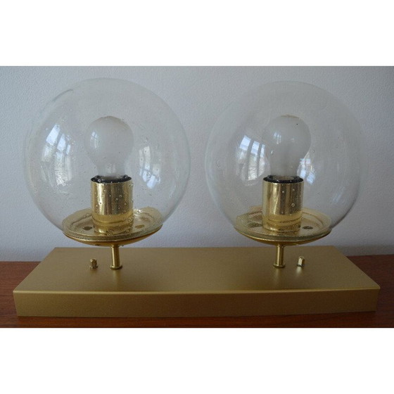 Image 1 of Vintage Ceiling Lamp in metal and brass by Kamenicky Senov