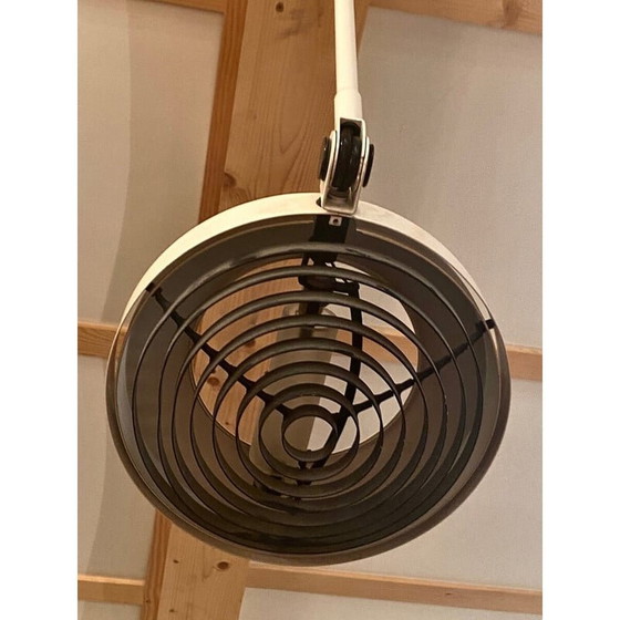 Image 1 of Vintage wall lamp in white lacquered metal, 1970