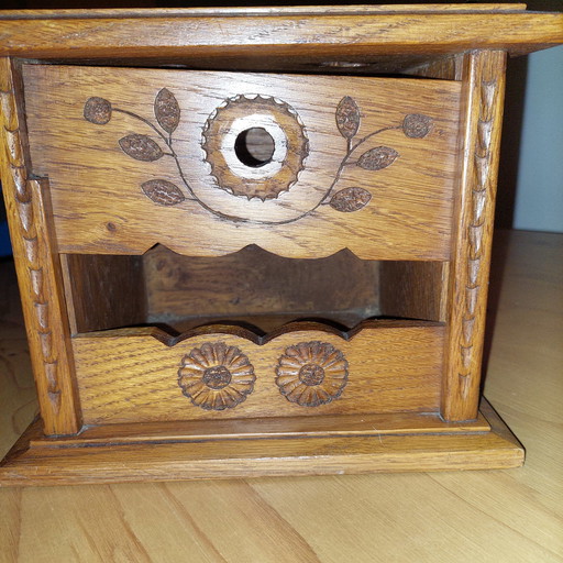 A Stove With Initials From Ca.1900