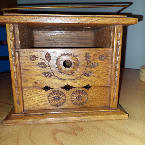 Image 1 of A Stove With Initials From Ca.1900