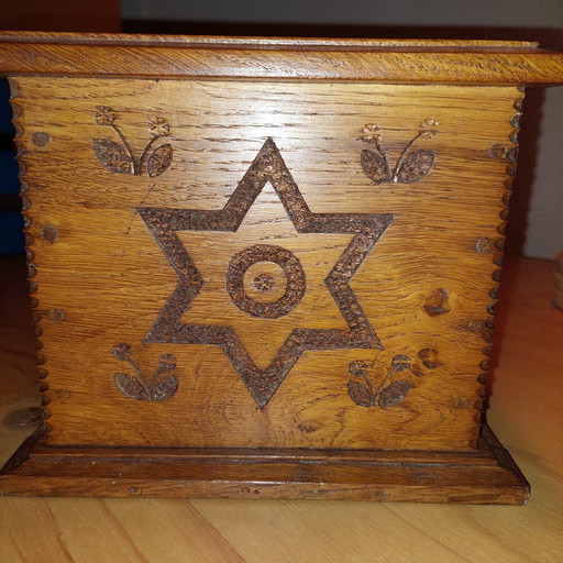 A Stove With Initials From Ca.1900