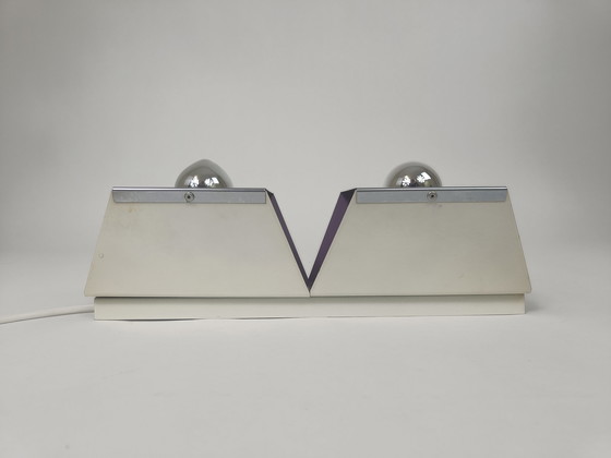 Image 1 of Cubist 1960s wall lamp