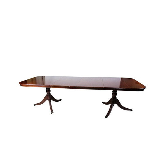 Image 1 of Vintage mahogany dining table, 1930