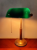Lampe de notaire vintage