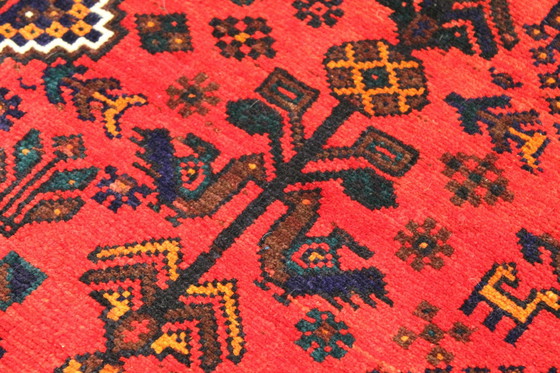 Image 1 of Original Persian carpet Nomadic & village carpet Shiraz 231 X 158 Cm Top condition