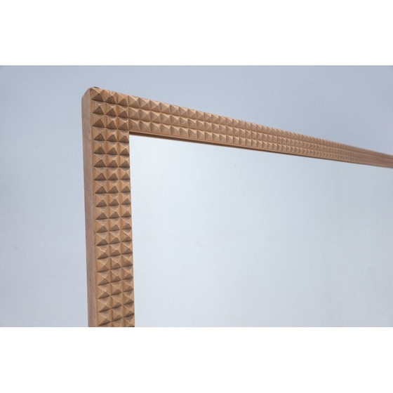 Image 1 of Specchio in legno italiano di metà secolo, anni '40