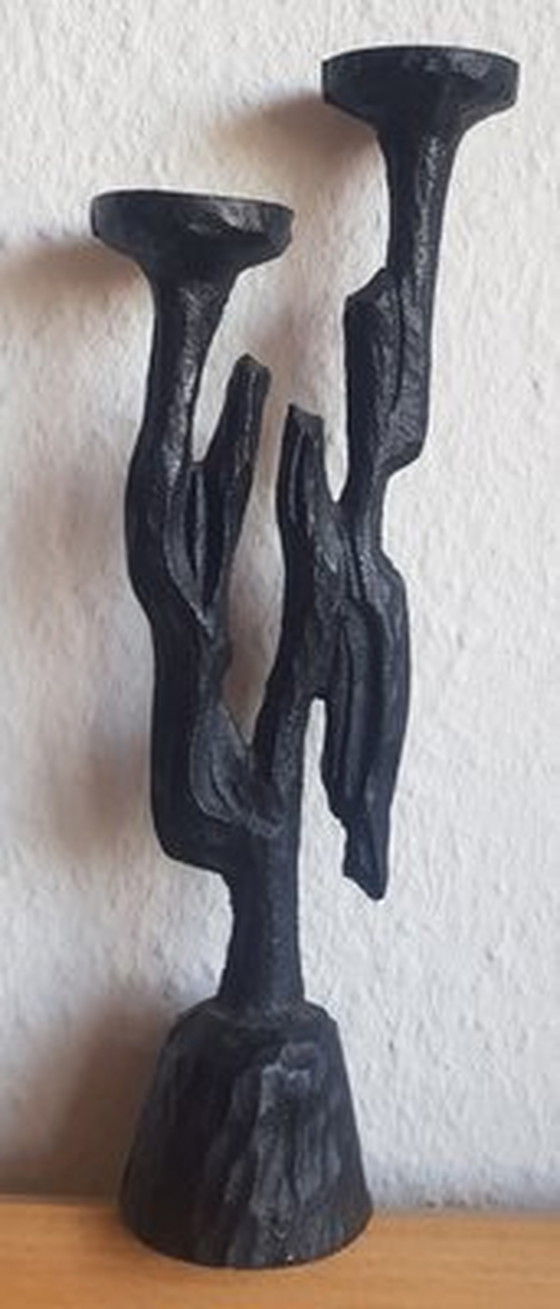 Image 1 of Brutalist Candleholder By Horst Dalbeck, 1970S