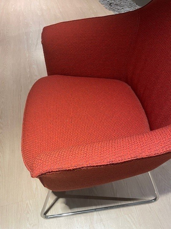 Image 1 of Leolux Chair Outline Red Showroom Model