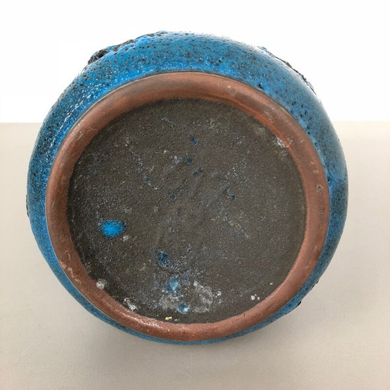 Image 1 of Vintage fat lava ceramic vase from Gräflich Ortenburg, Germany 1950