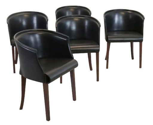 5x Flexform Body chairs vintage