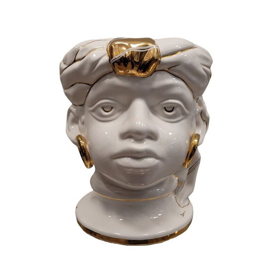 Image 1 of Vintage head "Testa di moro" in ceramic