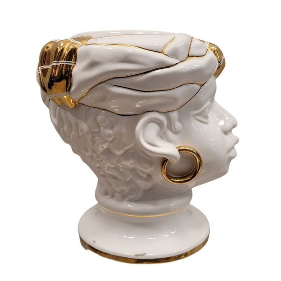 Image 1 of Vintage head "Testa di moro" in ceramic