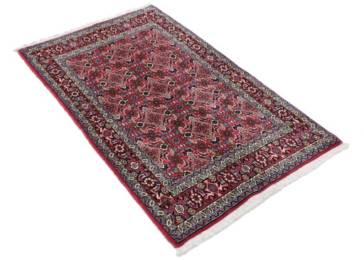 Original hand-knotted Persian carpet Bidjar Fine 146 X 85 Cm Top condition