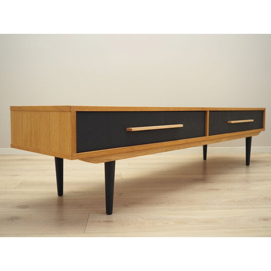 Image 1 of Vintage Scandinavian oak lowboard