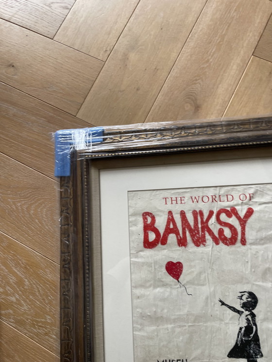 Image 1 of Banksy, The World of Banksy, Exibition poster MuseuBanksy, Portugal