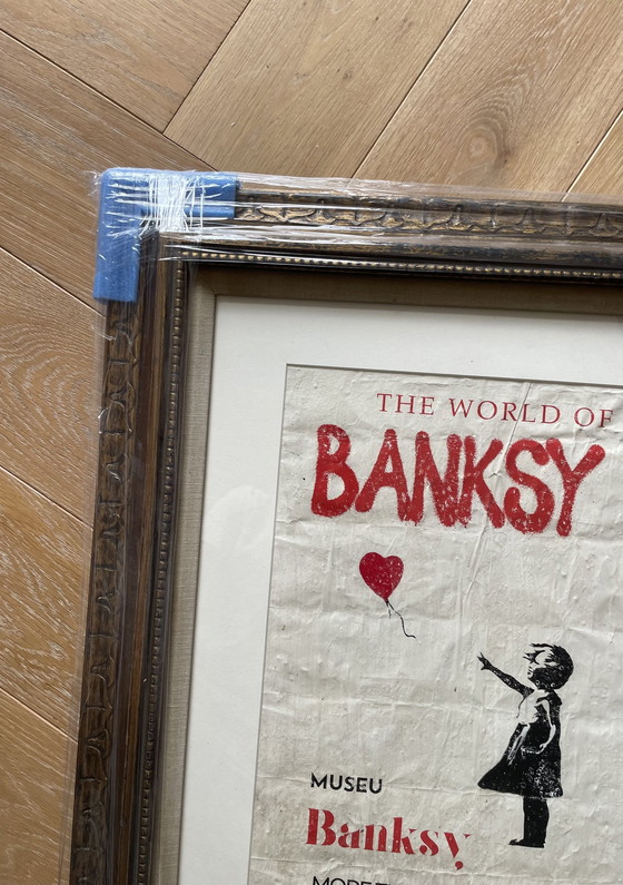 Image 1 of Banksy, The World of Banksy, Exibition poster MuseuBanksy, Portugal