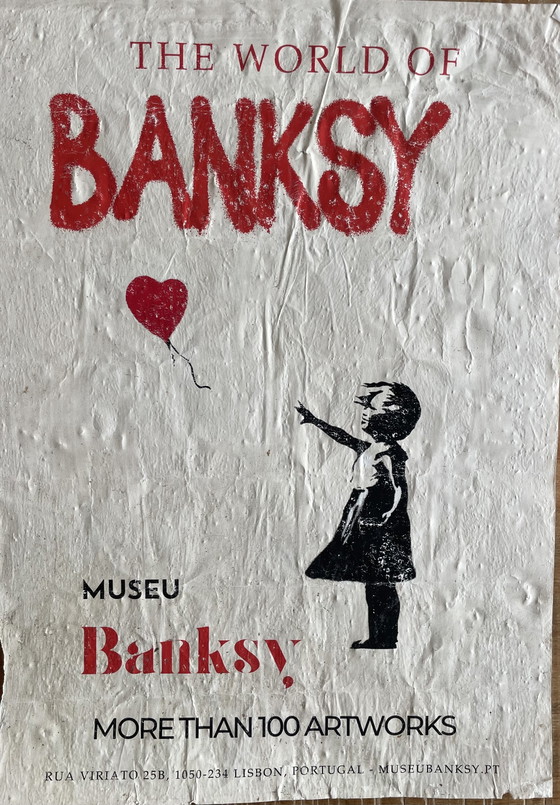 Banksy, The World of Banksy, Exibition poster MuseuBanksy 