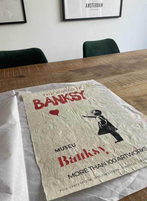 Image 1 of Banksy, The World of Banksy, Exibition poster MuseuBanksy, Portugal