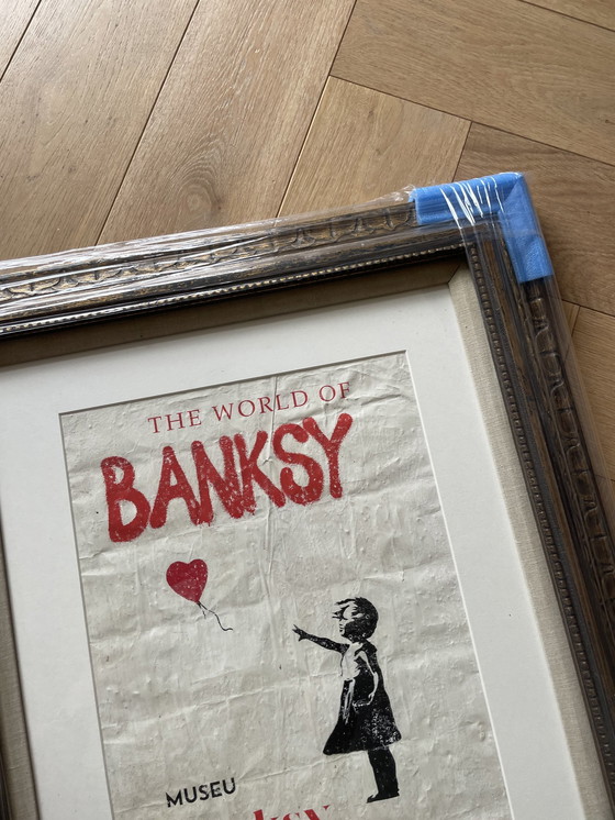 Image 1 of Banksy, The World of Banksy, Exibition poster MuseuBanksy, Portugal