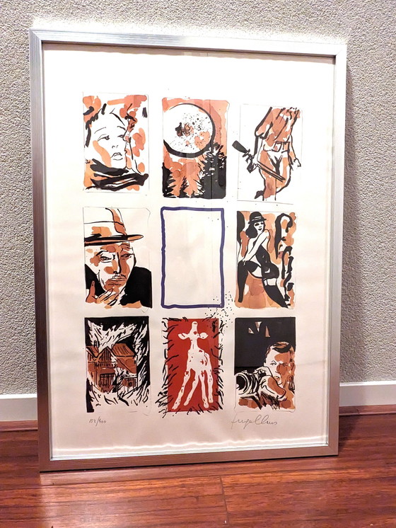 Image 1 of Hugo Claus Screen Print - My life in pictures