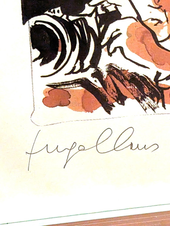 Image 1 of Hugo Claus Screen Print - My life in pictures