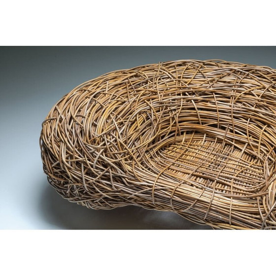 Image 1 of Poltrona vintage in rattan dei fratelli Campana e Porky Hefer