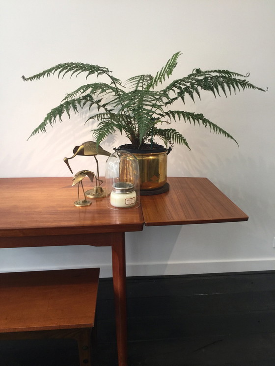 Image 1 of Vintage Hardwood Dining Table