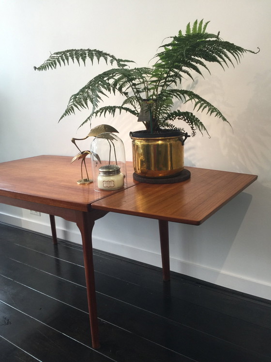 Image 1 of Vintage Hardwood Dining Table