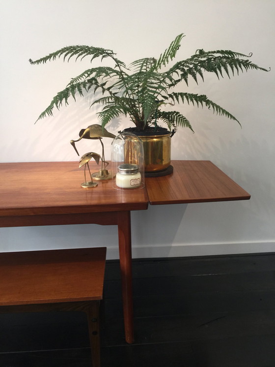 Image 1 of Vintage Hardwood Dining Table